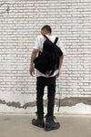 BORIS BIDJAN SABERI BLACK BACKPACK TOTE BAG1 F1406B+FMM20036